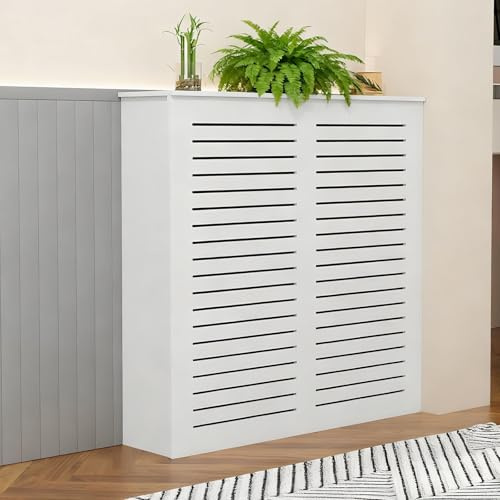 Copritermosifone Copri Termosifone di Casa Mensola per Radiatori Copritermosifoni Nascondi Tubi Disordinati Collettore di Riscaldamento a Pavimento(60x70x15 cm/24x28x6 in)