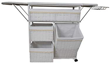 Mueble planchador Lisboa Blanco + Funda y tensores
