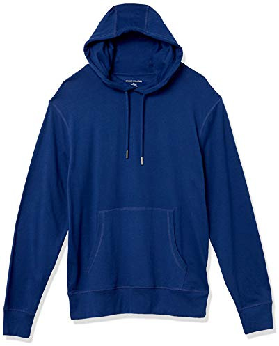 Amazon Essentials Men's Lätt tröja i jersey, Blå, L