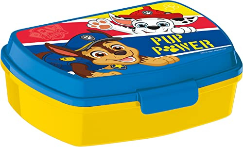 ALMACENESADAN 2660; Panini rettangolare multicolore premium Paw Patrol; Paw Patrol; Prodotto in plastica, Senza BPA;