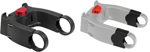 KlickFix Zubehör Lenkeradapter E Schwarz (Model 0211EB), One Size Ohne Schloss & Distanz-Set E 25mm Zubehör, schwarz, One Size