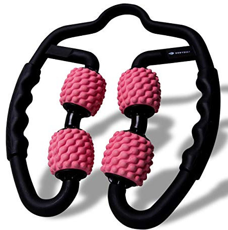 BODYREST Muskel-Massageroller, Faszienroller & Selbstmassage. Anti Cellulite, Nacken, Schulter, Oberschenkel, Beine und Arme. Entspannung um die Welt der Faszien