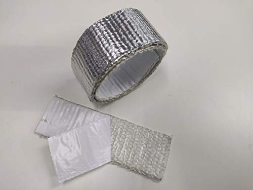 Balconi Performance Scudo Termico Adesivo 50mm (spessore 3mm) 2 METRI, Ignifugo e Riflettente Aerospaziale by