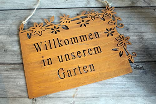 Gwenys Haus Rostschild Willkommen Garten