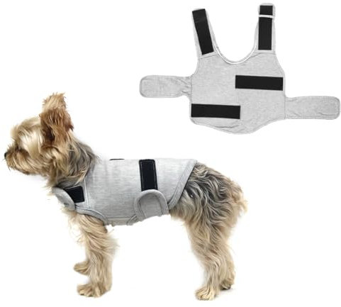 Hund Angst Jacke beruhigende Mantel Thunder Hund Wrap Angst Relief Shirt Weste mit reflektierenden Streifen für Haustiere Keep Calming Comfort Stress Relief Feuerwerk Thunder Storm