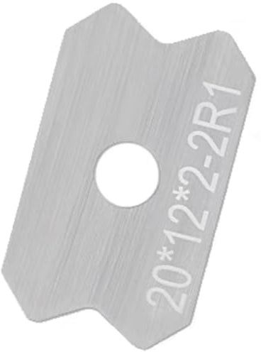 YANSYUAN 5PCS R1 Edge Banding Cutter, Manual Planer Blade, Blades Edge Corner Planer Tool, (5PCS Blades Without Trimmer)