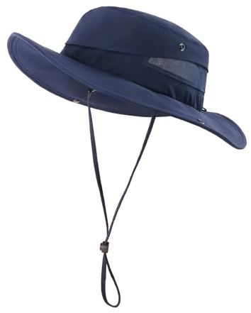 Zylioo L/XL/XXL/3XL Sonnenhut Herren für Großen Kopf, Sonnenschutz UV-Schutz Wanderhut Buschhut Safari Boonie Hat