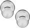 London Express 4 Pcs Stainless Steel Hob Cover for Electric cookers Set Stove Plate Cooker Top Burner Protector Silver Kit Home Kitchen Tools & Accessories Restaurants CANTEENS Safety Worktop Savers