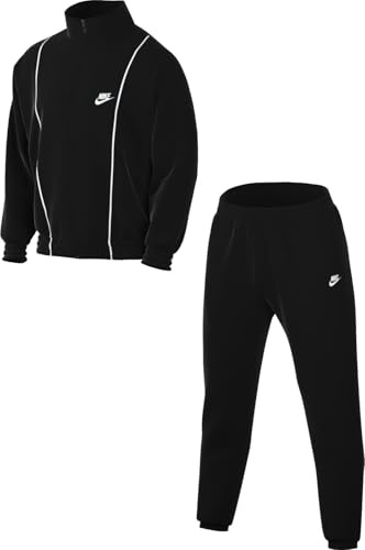 Nike Club HJ1985-010 Survêtement tissé pour homme, noir/gris fumé/blanc, taille XS