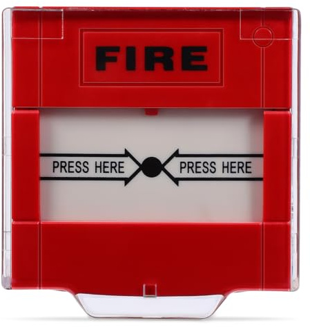 Gadpiparty Fire Alarm Cover, Fire Alarm Pull Station Covers, with Quick Response and Easy Installation Weather-Resistant Safety Device for Home and Business