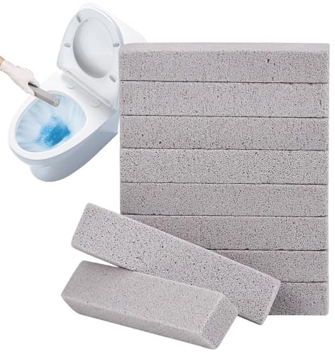 Piedras Pómez para Limpieza - Barra de Piedra Pómez,10 Piezas Bloques Abrasivas Resistente para Azulejos de Ducha Bañera Juntas Lechada Hornos Vidrio