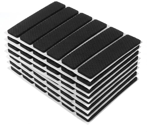 48 Stück gummifüße selbstklebend Anti Rutsch Pad Selbstklebend, Eva Gummifuß Möbelstopper Rechteckige Möbel Rutschhemmer für Bodenschutz und Geräuschreduzierung