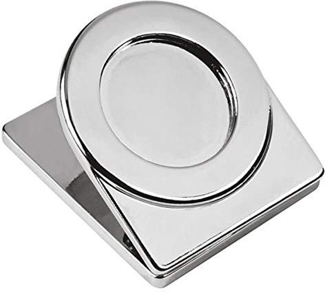 SILBERKANNE Briefbeschwerer Notizklammer Papierklammer Zettelclips 4,5x4x2,5 cm Silber Plated versilbert