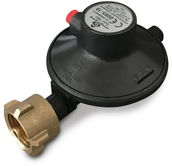 Enders Gastryckregulator med avloppsventil för husvagn, 30 mbar