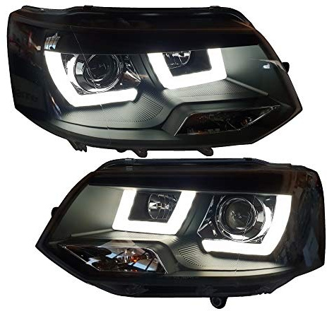 Lightbar Tagfahrlicht Scheinwerfer T5 GP SWV42LGXBA DRL links rechts schwarz Frontscheinwerfer