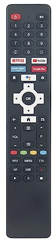 VINABTY Ersatz-Fernbedienung Suits for Dyon Smart AD-2 (32 40 42 43 55 Zoll) Android TV D800207 D800208 D800213 D800209 D800220
