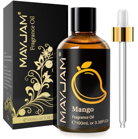 MAYJAM Mangoöl 100ml, Premium Duftöl für ätherische Öle Diffusor, Aromatherapie, Haus, Ölbrenner