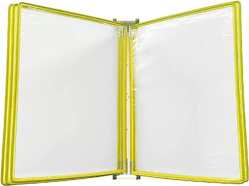 Ordner Mehrschichtordner Portfolioordner A4, An der Wand montierter Flipbook-Organizer, an der Wand montiertes Poster-Flipbook-Display, A3-Wandbehangeinheiten, Flipfolder mit Magnetfuß, 5-seitiger Dat