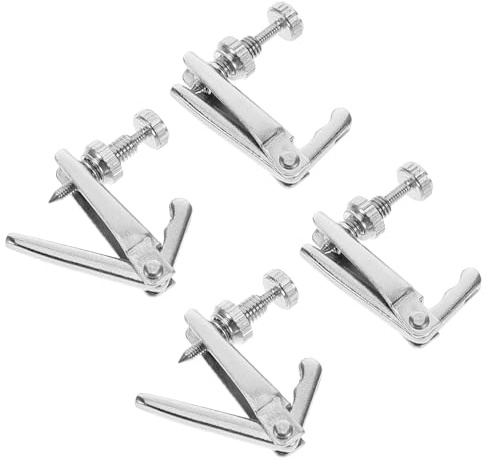 CIMAXIC 4stücke Cello-saiteneinsteller Metall-feinstimmer Für Musikinstrumente Ersatzteile Für Cello Violinenzubehör Präzise Tonhöheneinstellung