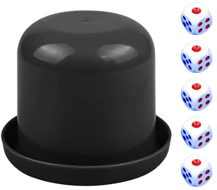Kubbägar-set för vuxna, tärningskoppar set – tärningsspel för bar –