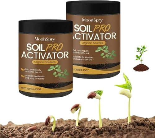 Attivatore del suolo, attivatore organico del suolo e fertilizzante per piante, attivatore di fertilizzanti per fiori per piante, emendamenti del suolo, fertilizzante per piante da appartamento per