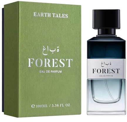 Perfume Forest para hombre – Eau de Parfum con notas cítricas, lavanda y madera de cedro, perfume con una duración de 8 horas, 100 ml. Aroma amaderado para hombre