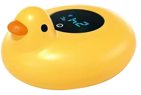 Kindersicheres Badethermometer,Wassertemperatur präzise Messung für die Badewanne - Temperaturmessung mit Tierdesign,für Kinderzimmer, Eltern, Dusche & Pool