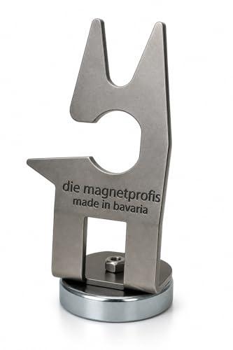 WIG Brennerhalter aus Edelstahl mit Magnetfuß Schweißbrennerhalter Ø 63 mm