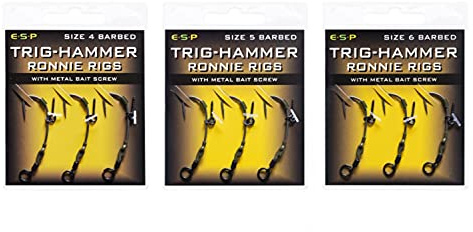 ESP Trig Hammer Ronnie Rig ohne Widerhaken, 5 Stück