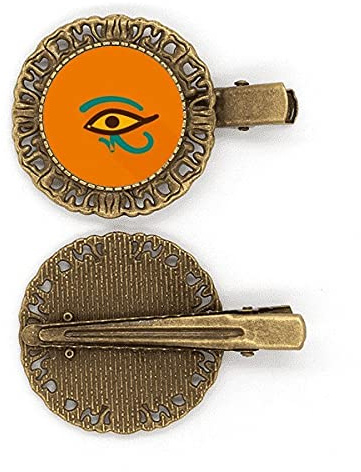 Antikes Ägypten Abstraktes Augenmuster Haarnadel Haarschmuck Brosche Haarklammer Barrette
