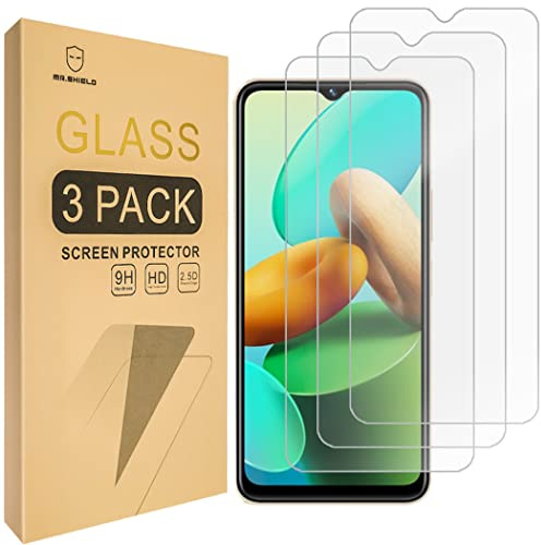 Mr.Shield Schutzfolie für Vivo Y35 4G 2022 3-Stück Schutzglas | Schutzglasfolie 9H Härte, HD Klare Displayschutzfolie
