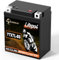 MOUDENSKAY Lithium Motorrad Batterie 12V Lithium Powersports Batterie mit BMS (YTX7L-BS 12.8V 3Ah 300A) LiFePO4 Motorrad Batterie Starterbatterien für Motorräder, ATV, UTV, Wasserfahrzeuge, etc