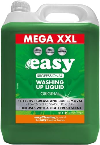 Easy Original Cleaner (Easy Original Dish Washing Up Liquid Clean Scent Detergent Kitchen Soap 5L)