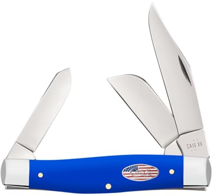 Case XX Knives Large Stockman Royal Blue Synthetic 16405 Stainless Pocket Knife