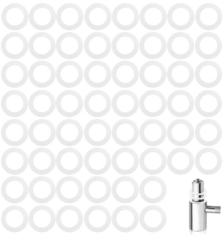 Rondelles Pour Gonds de Porte Cache Paumelles Entretoise Plastique (1mm 60 Pcs)