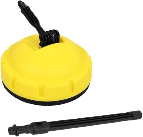 High Pressure Surface Cleaner For Karcher K2 -K7 High pressure Cleaner,Rotating Flat Surface Cleaner Pressure Washer, Patio Pressure Washer Brush, Round Garage Door Tools
