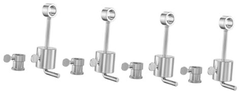 POPETPOP Lot De 4 Poids De Broche en Acier Inoxydable pour Accessoires De Gril Électrique