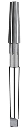 MIFANI Reibahlen Maschinenreibahle, 6 mm - 46 mm HSS 1:10, Reibahle mit gerader Nut und konischem Schaft for die Reibformverarbeitung (Größe: 40 mm) (Size : 6mm)