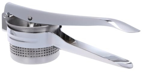 Garneck Presse-purée Acier Inoxydable Presse-fruits Manuel Outil De Pressage Pour Fruits Et Légumes Extracteur De Jus Presse-purée Multifonction