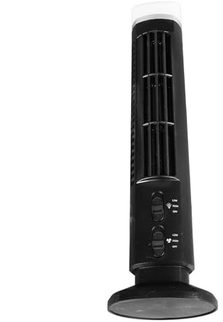 Tnfeeon Ventilatore da tavolo portatile USB silenzioso, ventilatore elettrico silenzioso da 34 decibel con lampada
