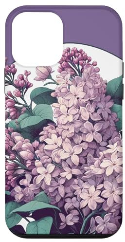 Custodia per iPhone 12 mini Fiori Lilla Fiore Lilla Cespuglio Fiori lilla