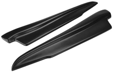 Karosserieschürze Lippenwinglets Heckstoßstangenspoiler Diffusor Splitter Kratzschutz Für Seat Für Ibiza(Mattschwarz)