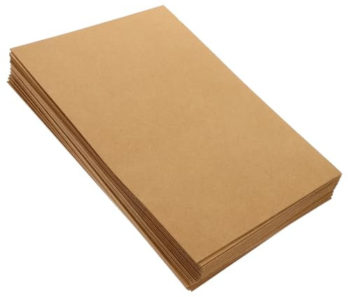 Lurrose 20stücke Dokumentenordner Aus Kraftpapier Projektmappe Papierordner Bürozubehör Verschleißfest Fürs Büro Notizen Rezepte Quittungen