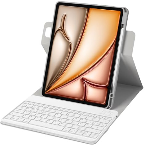 Bettdow para iPad Air 13 Pulgadas M4 2026/M3 2025/M2 2024 Funda con Teclado