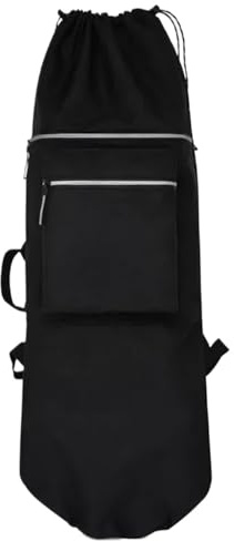 SHENJMAI Borsa per skateboard Zaino leggero impermeabile for skateboard, tavola da surf, pinne for yoga, borsa portaoggetti for esterni, lunghe for apnea e attrezzatura subacquea(Small B)