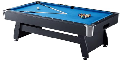 MPLFHSYOS Mesa De Billar Americana 3 En 1, Mesa De Comedor Y Tenis For Uso Doméstico, Interior Y Comercial - Multijuego Convertible(A1)