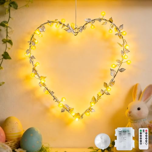 LED Kranz Lichterkranz Fenster mit Timer,LED Fensterbeleuchtung Weihnachten | 30cm Fensterkranz Hängend Fensterdeko Beleuchtet Ganzjährig,8 Modi,Türkranz Weihnachten Silberblatt Lichterkette Leuchtring