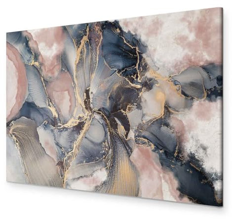 murando - Tableau Acoustique 90x60 cm 1 Partie - Décoration Murale Anti-Bruit Isolation Phonique Bureau Chambre Panneau Insonorisant Impression sur Toile - Abstrait Artistique f-C-0493-b-a