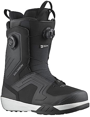 Salomon Dialogue Dual Boa Men's Snowboard Boots, Size: 43, Colours: Black/Black
