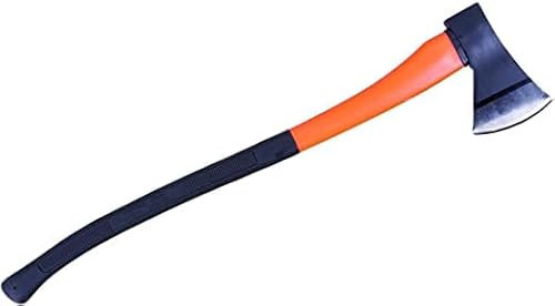 CRISCUOLO BRICO STORE Ascia Spaccalegna 1,5 Kg Accetta Spaccalegna Nero Arancio Ascia Maxi